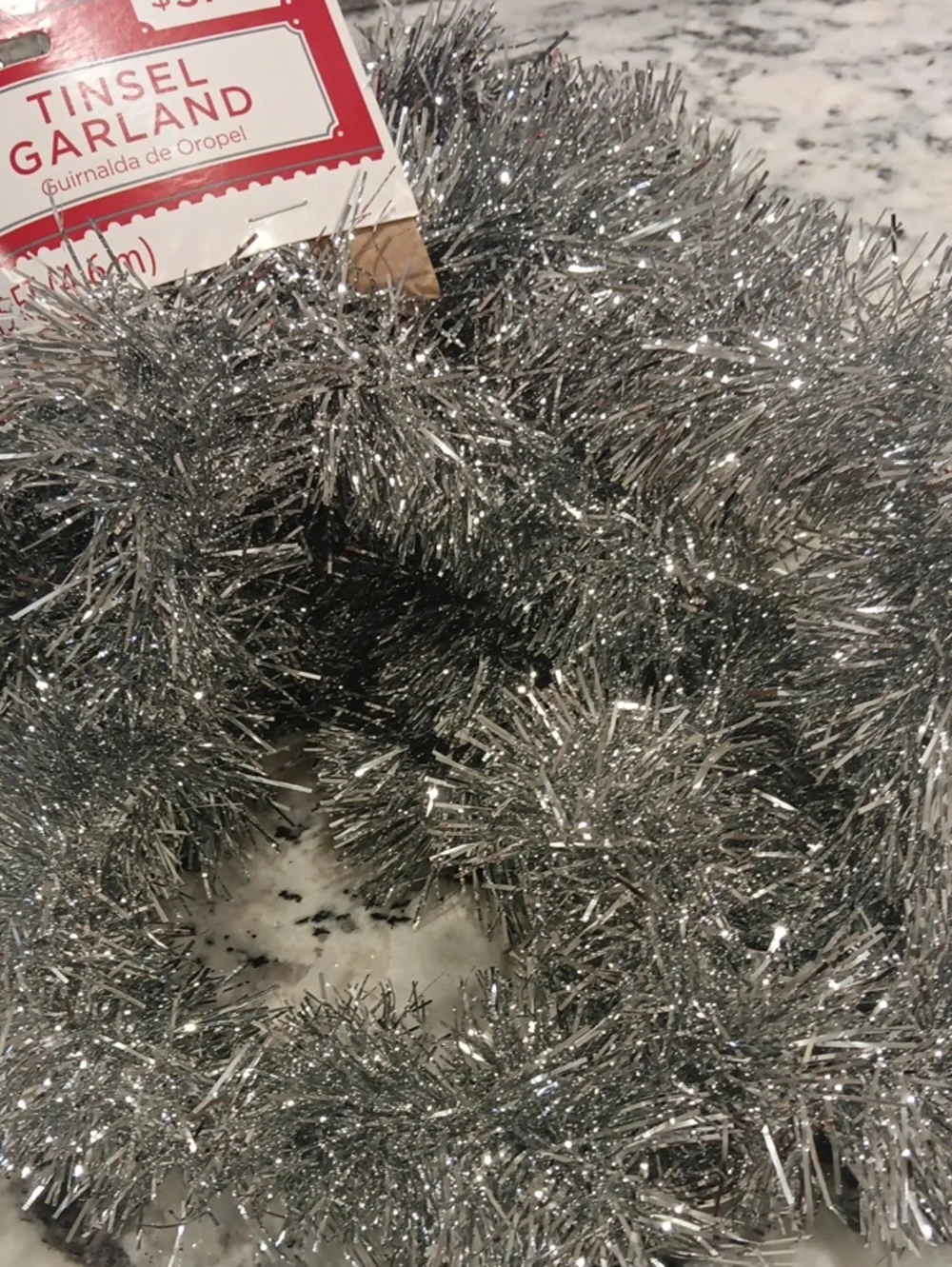 Holiday Time shiny silver